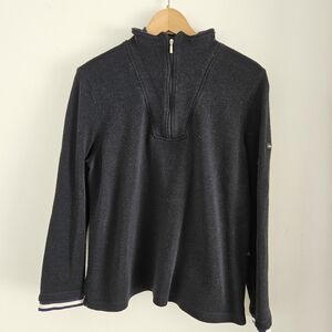 Saint James Wool 1/4 Zip Sweater Womens Size 10